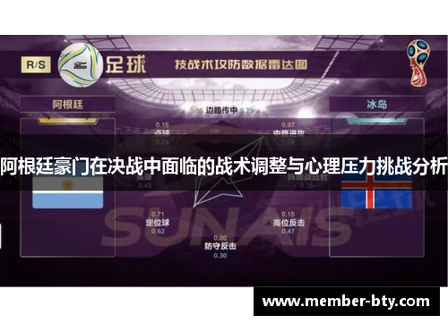 阿根廷豪门在决战中面临的战术调整与心理压力挑战分析